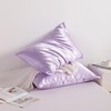 NTBAY 2 Pack Satin King Pillowcases for Hair and Skin,