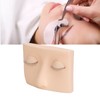 Eyelash Mannequin Head Practice Realistic Half Face Makeup Head Training