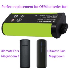 New Upgrades UE MegaBoom Battery for UE MegaBoom 3 S-00147 S-00171 533-000116 533-000138 533-000146