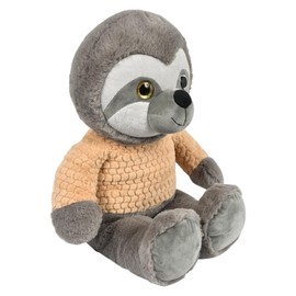 Forest & Twelfth 18" Sloth Stuffed Animal with T-Shirt Long Leg Sloth Plush Toys, Cuddly Stuffed Toys for Kids, Clothed Stuffed Animals for Girls & Boys, Ideal as Bedtime Buddies, All-Occasion Gifts