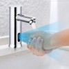 Automatic Sensor Touchless Sink Touchless Bathroom Faucet with Hole Cover