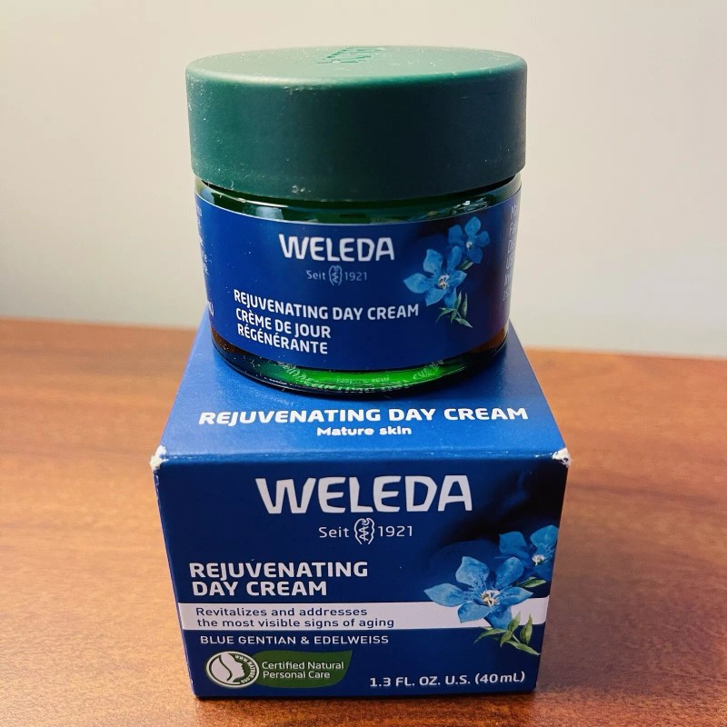 WELEDA Face Care Rejuvenating Day Cream, 1.3 oz EXP 05/2025