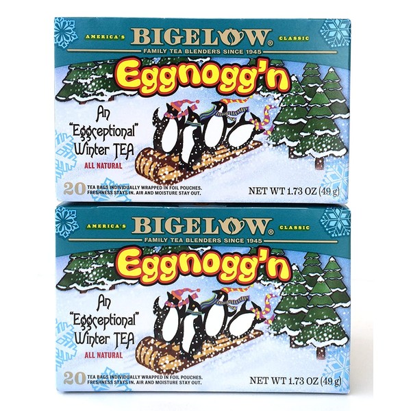 Bigelow Eggnogg'n Tea, 1.73 Box (Pack of 2)