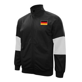 Icon Sports Adult Full-Zip Active Training Touchline Country Soccer Track Jacket | Germany, Medium
