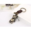 RATASK Brass Keyring, Metal Bear Keyrng, Cute Bear Keychain, Bag