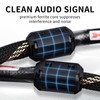 YYTCG 9 AWG 2-Pack Speaker Cable with 2 Banana Plugs