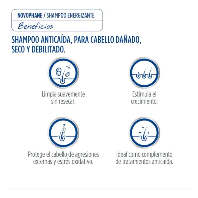 Novophane Shampoo Energizante 200 Ml
