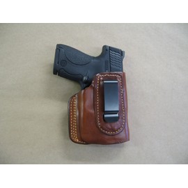 Taurus 709/740 Slim with Laser IWB Molded Leather Waistband Concealed Carry Holster CCW TAN RH