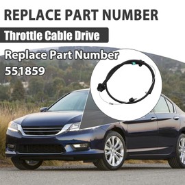 551859 Throttle Cable 38.8" Compatible with LS1 LSX LS Drive By Cable Accelerator linkage(For 3 and 4 Bolt Throttle Bodies)