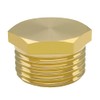 Hooshing 4PCS 3/4" GHT Male Garden Hose End Cap Plug
