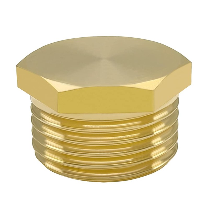 Hooshing 4PCS 3/4" GHT Male Garden Hose End Cap Plug