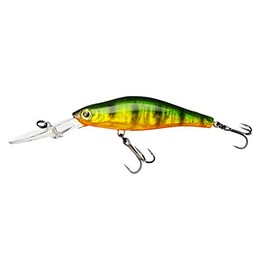 Yo-Zuri F1137 HPC 3DS Shad MR Suspending Lure, 2-5/8-Inch, Holographic Perch