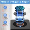 Gym Locker Padlock eLinkSmart Fingerprint Mobile APP Unlock Remote Management