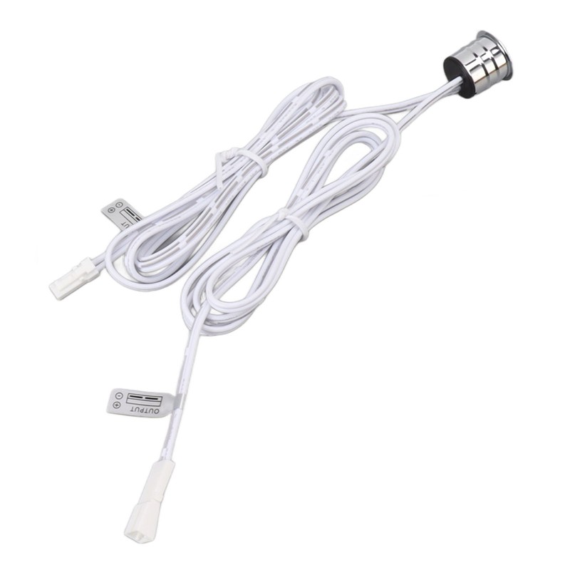 Blue LED Touch Switch Embedded Installation Heat Dissipation Touch Switch