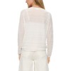 s.Oliver Women's 2144367 Pullover with Pattern Structure, Cream 0210