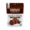 Emmy's Organics Coconut Cookies, Dark Cacao, 6 oz (Pack of