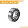 Partuto 1 Pcs Universal Deep Groove Ball Bearing - Chromium