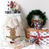 The Cotton & Canvas Co. Reindeer Christmas Santa Sack for
