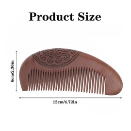 Geburtskamm aus Holz, Sandelholz Holzkamm Geburtskamm Wehenkamm Entbindungsutensilien Schwangerschaft Geschenk Stresslinderung für Schwangere Frauen, Birth Comb