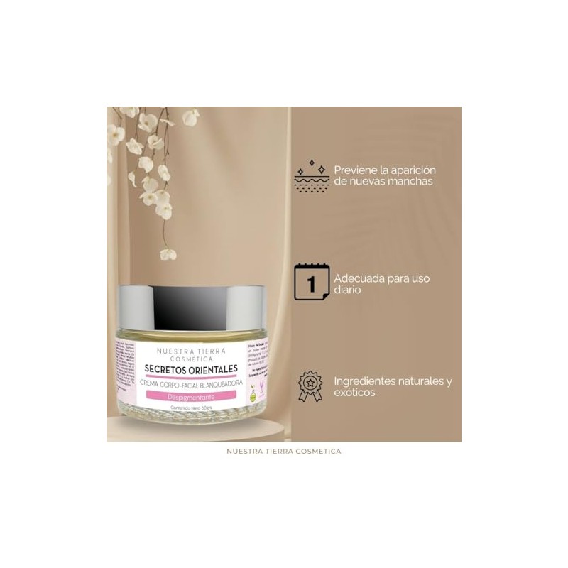 Crema Blanqueadora Kójico Arbutina 60grs