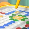 Magnetic Dot Drawing Board Cute Crab Shaped Doodle Board Educational