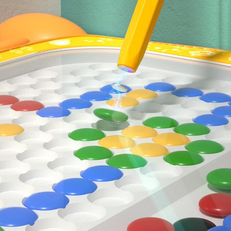 Magnetic Dot Drawing Board Cute Crab Shaped Doodle Board Educational