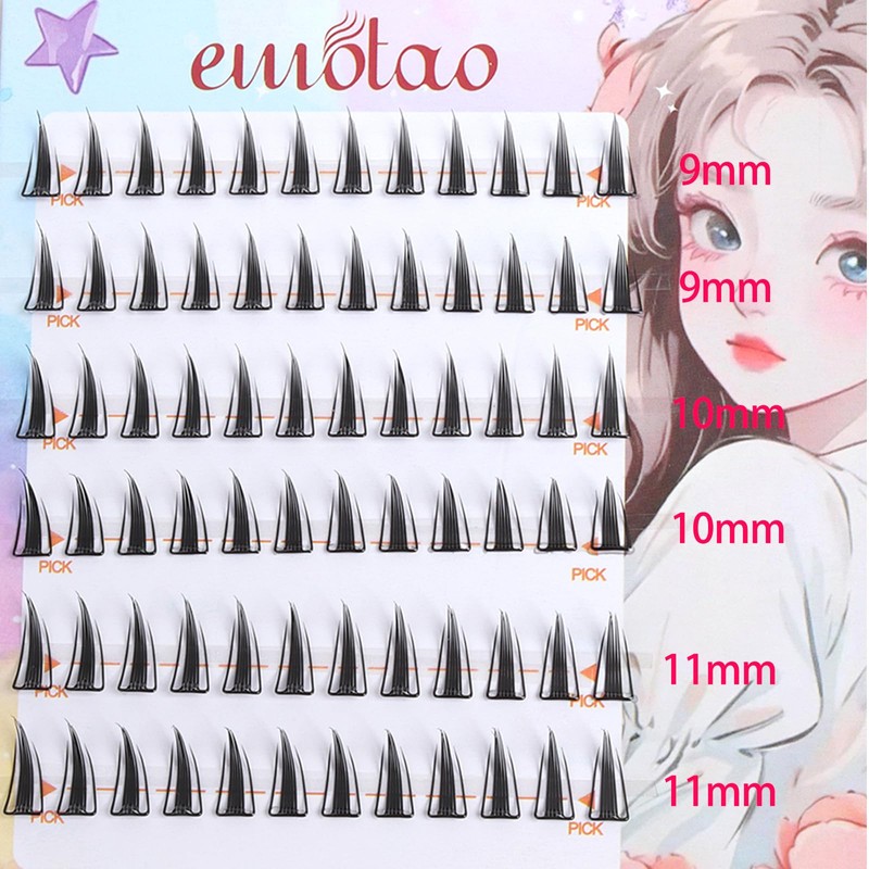 Partial False Eyelashes, No Glue, No Glue, No Fake Eyelashes,