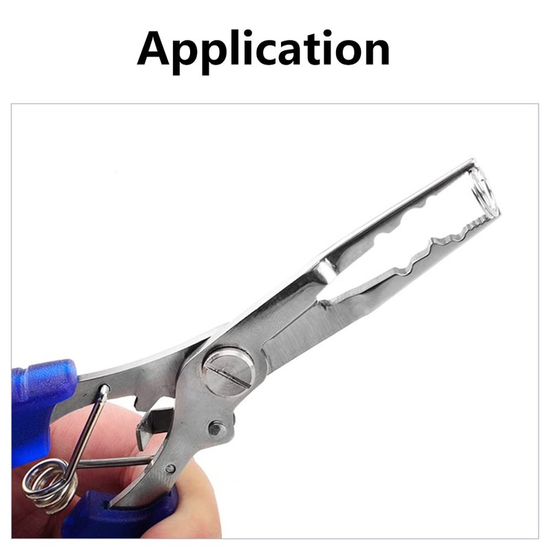 Fishing Plier, Fish Lip Gripper Muti-Function Pliers, Braid Cutters Split