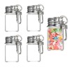 VASANA 5PCS 7ml /0.23oz Small Glass Bottles Aluminium Cap Ornament