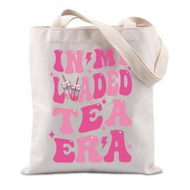 In My Loaded Tea Era Gift Loaded Tea Lover Gift Junkie Loaded Tea Gift Loaded Tea Addicted Gift Tote Bag (Loaded Tea)