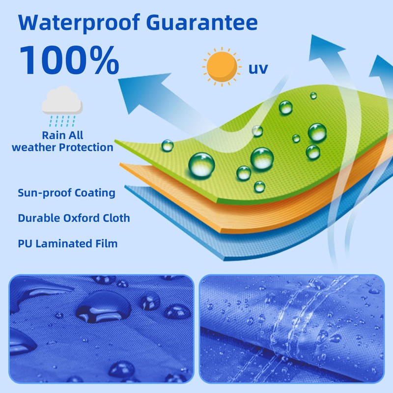 Lift Pool Chair Protective Cover, 600D Heavy Duty Swimming Pool