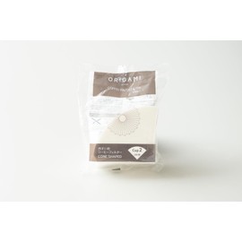 KI Origami Avaka Cup 2 Coffee Filter, For 2 Cups, 100 Sheets, Conical Shape, Made in Japan