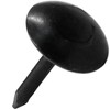 Piutouyar 200 Pcs Black Upholstery Tacks Antique Metal Thumb Tacks