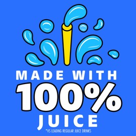 Capri Sun Fruit Punch Flavored 100% Juice Blend From Concentrate With Added Ingredient and Other Natural Flavor, 6 oz. Pouches, 40 Per Case