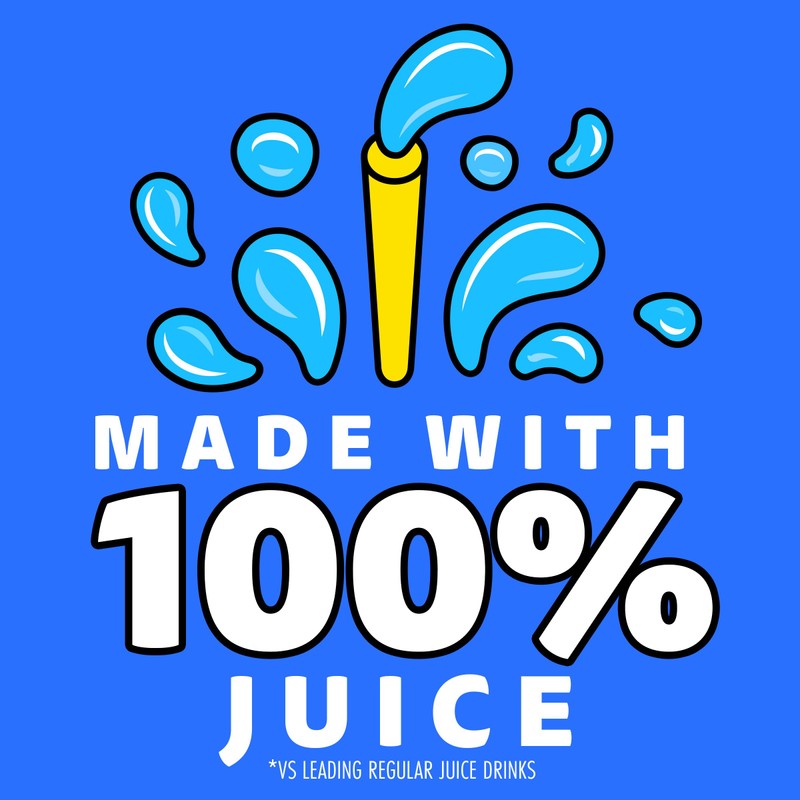 Capri Sun Fruit Punch Flavored 100% Juice Blend From Concentrate