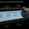 HealSmart 4" 25 Ft Aluminum Ducting Flexible, Heavy-Duty Four-Layer Protection