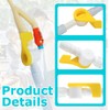 2 PCS Catheter Valve Easy to Use Urine Drainage Catheter