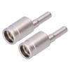 2pcs 4GA Wire Reducer Terminal Connector Pure Copper Nickel Plated