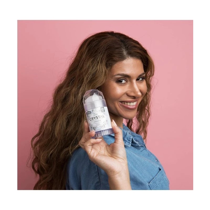 CRYSTAL Deodorant Stick (30003), Unscented, 4.25 Ounce, White
