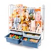 Toy Storage Organizer with 4 Drawers, Large Capacity Stuffed Animal