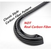 Cnaurda Carbon Fiber Style Car Center Console Air Condition Panel