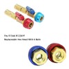 Riloer AC R134A R1234YF Valve Core Tool, Copper Aluminium Alloy