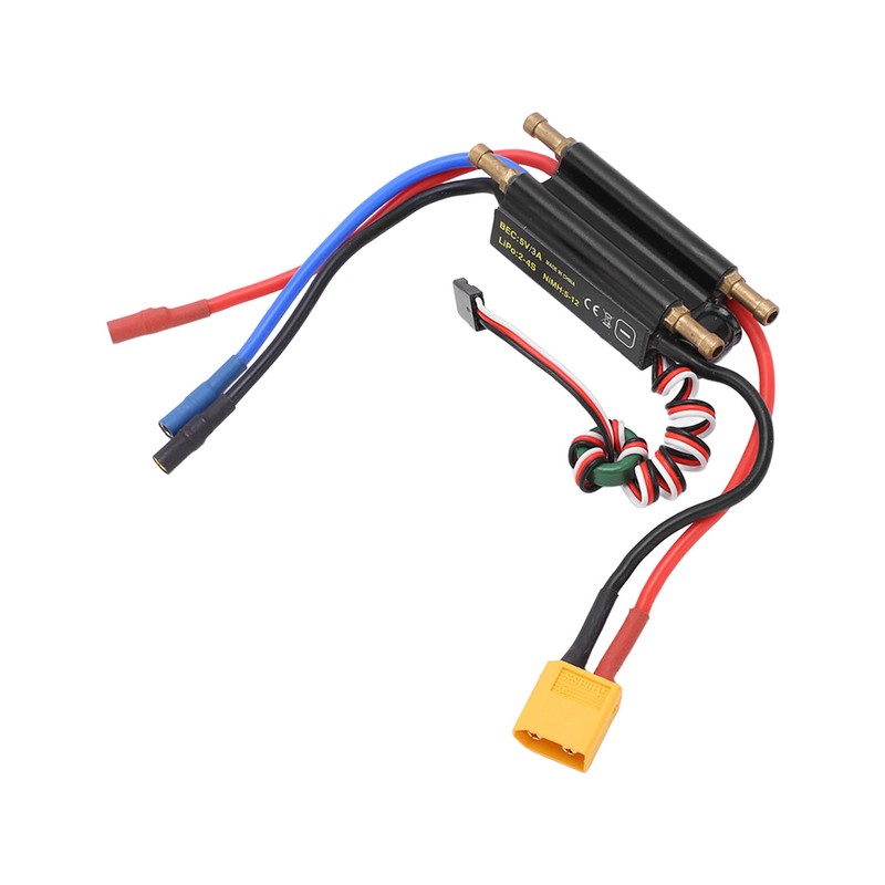 30A RC Boat Waterproof Brushless ESC 2‑4S Electric Speed Controller