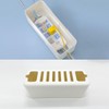 Cable Organizer Box, Cable Management Box, with Bamboo Lid Power
