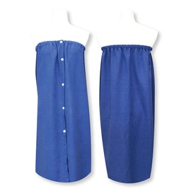 SMA-IBL Dry Dry Towel Italian Blue, 32.7 x 49.2 inches (83 x 125 cm), Asuka Towel, Wrap Towel, Swim Towel