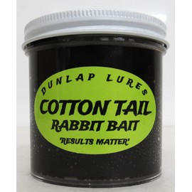 Cottontail Rabbit ADC Bait Dunlap Lures 6 Ounce Jar