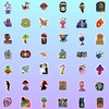 100 Pieces Trippy Stickers, Cool Psychedelic Aesthetic Stickers Waterproof Vinyl
