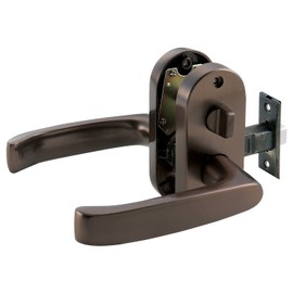 Pine Six Replacement Easy Door Lock Gate MJ Lever Display Lock Brown Color 10736