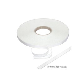 CRL 1/4" x .020" Transparent Acrylic Very Hi-Bond Adhesive Tape - 216 ft