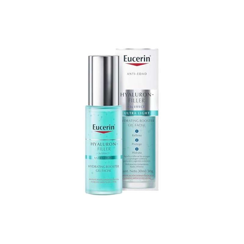 Eucerin Gel Hidratante Ácido Hialurónico Hyaluron Filler Moisture Booster,30Ml